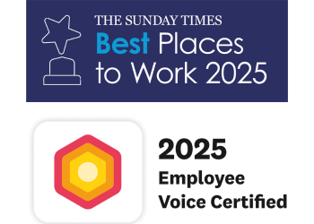 Hive Employee Voice Certification and Sunday Times Best Places to Work 2025