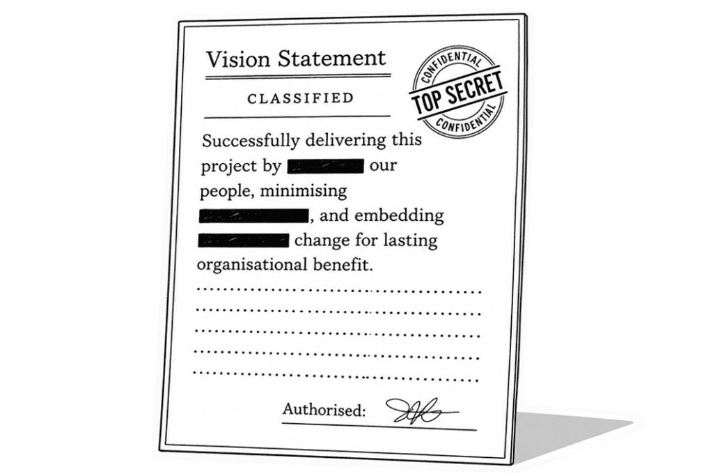 vision statement for change management training